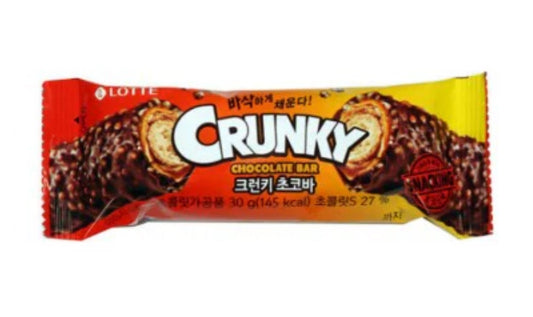 Lotte Crunky Chocolate bar 30g