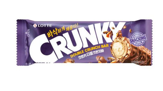 Lotte Crunky Double Crunch Bar 36g